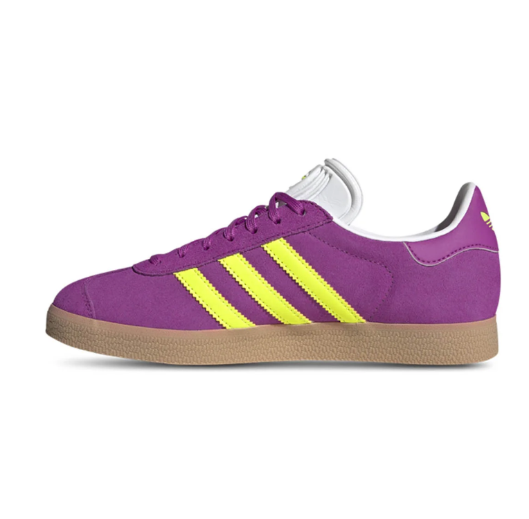 Adidas Gazelle – Purple / Yellow / Gum