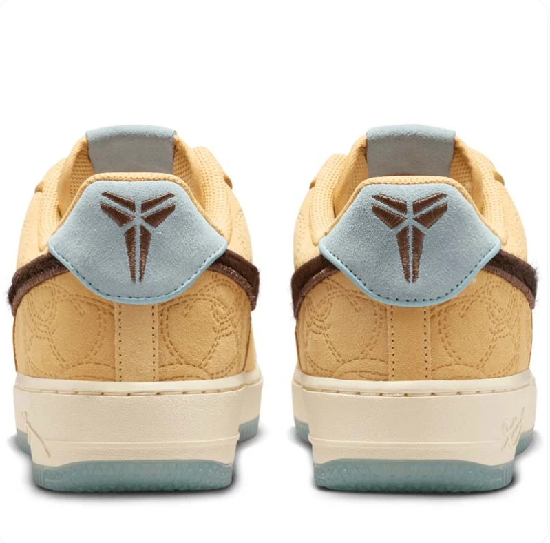 Nike Air Force 1 Low – Wheat / Dark Brown / Ice Blue