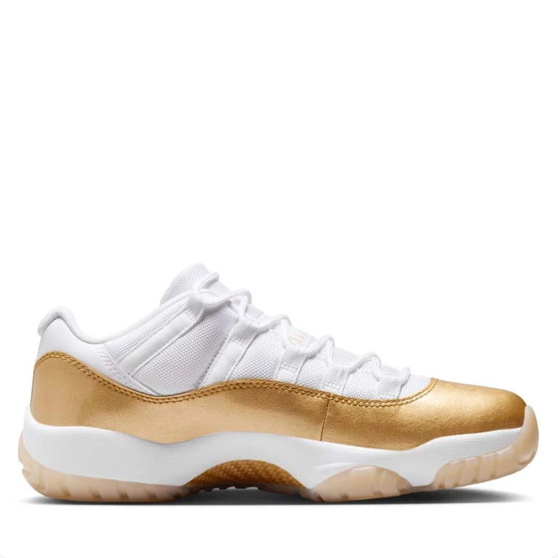 Air Jordan 11 Retro Low – White / Metallic Gold