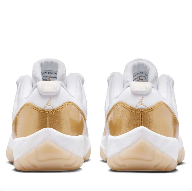 Air Jordan 11 Retro Low – White / Metallic Gold
