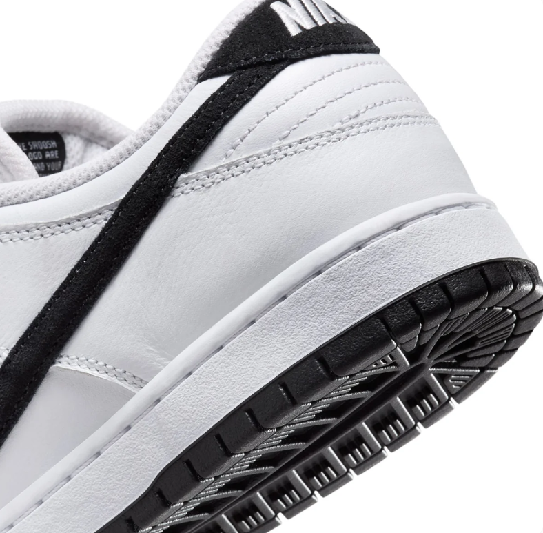 Nike SB Dunk Low Pro – White / Black (Panda)