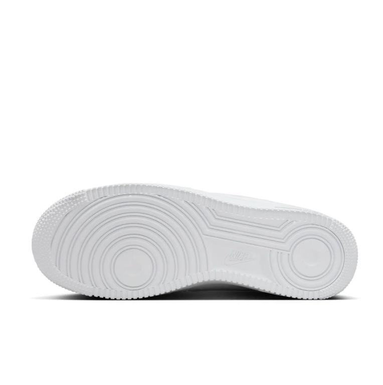 Nike Air Force 1 Low – Triple White / Embossed Rose