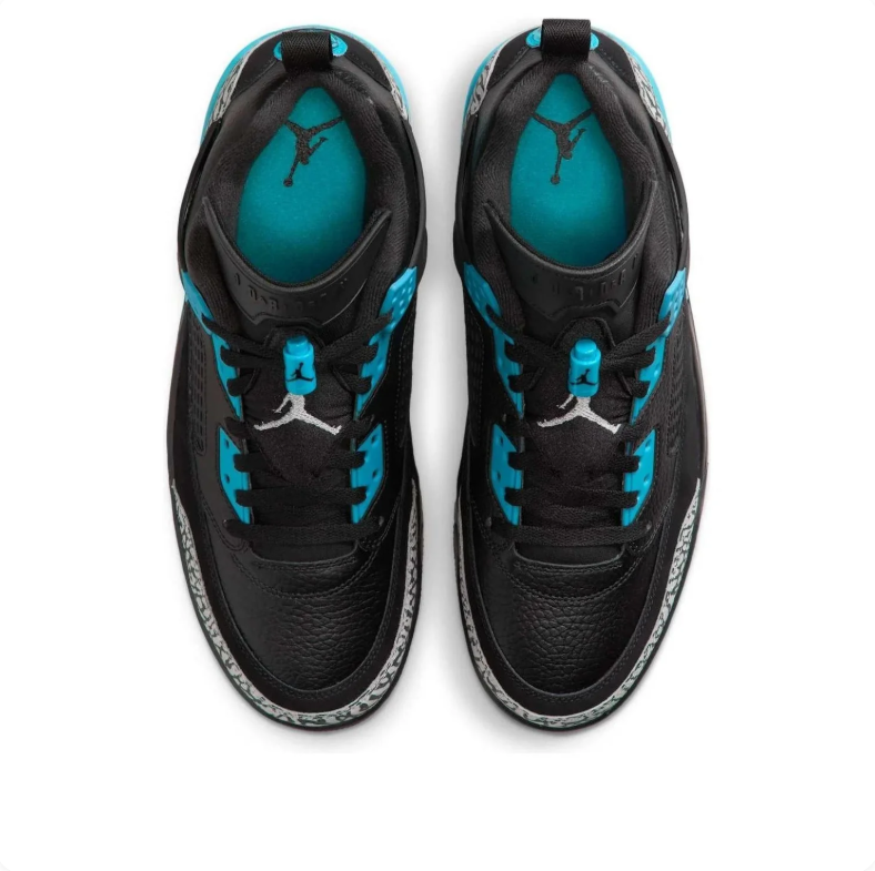 Air Jordan Spizike Low – Black / Teal / Cement Grey