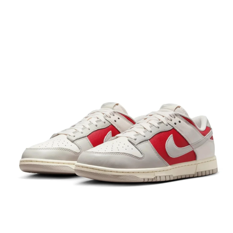 Nike Dunk Low – Sail / Varsity Red / Light Bone