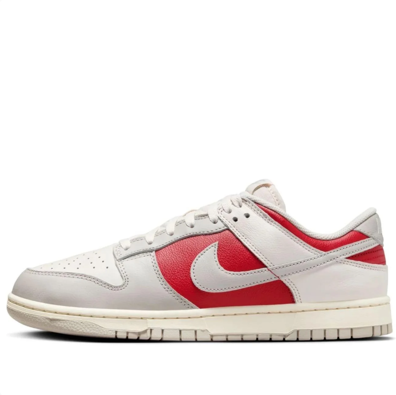 Nike Dunk Low – Sail / Varsity Red / Light Bone