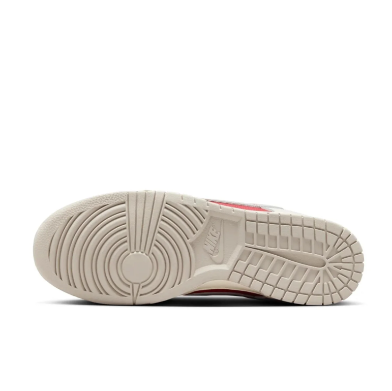 Nike Dunk Low – Sail / Varsity Red / Light Bone