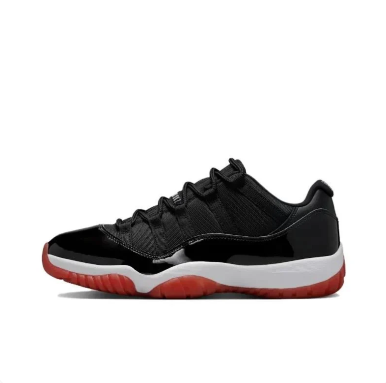 Air Jordan 11 Retro Low – Bred (Black / Varsity Red / White)