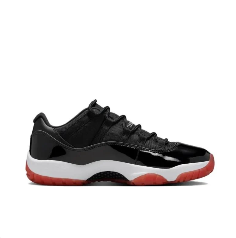 Air Jordan 11 Retro Low – Bred (Black / Varsity Red / White)