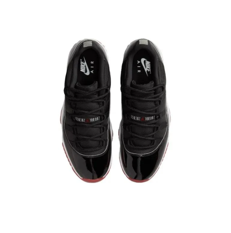 Air Jordan 11 Retro Low – Bred (Black / Varsity Red / White)