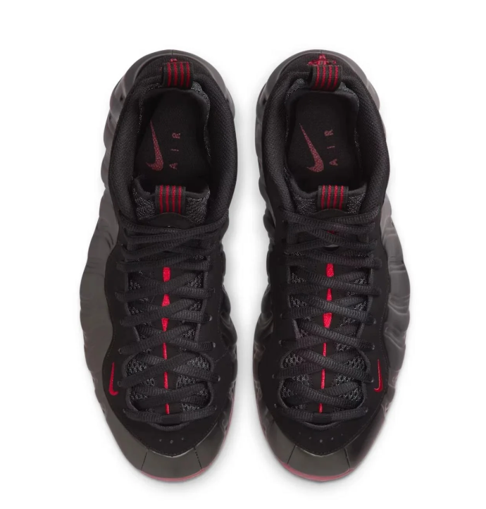 Nike Air Foamposite One – Black / Dark Crimson