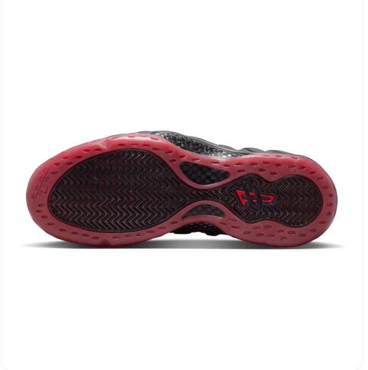 Nike Air Foamposite One – Black / Dark Crimson