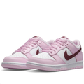 Nike Dunk Low – Pink Foam / White / Team Red