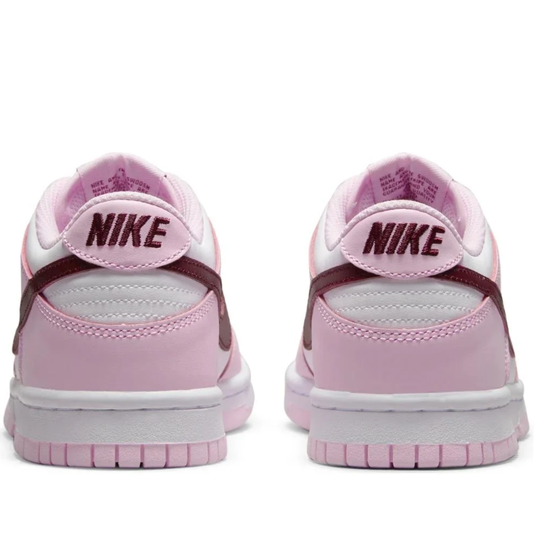 Nike Dunk Low – Pink Foam / White / Team Red