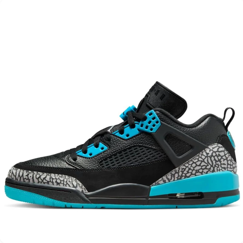 Air Jordan Son of Mars Low – Black / Teal / Elephant Print