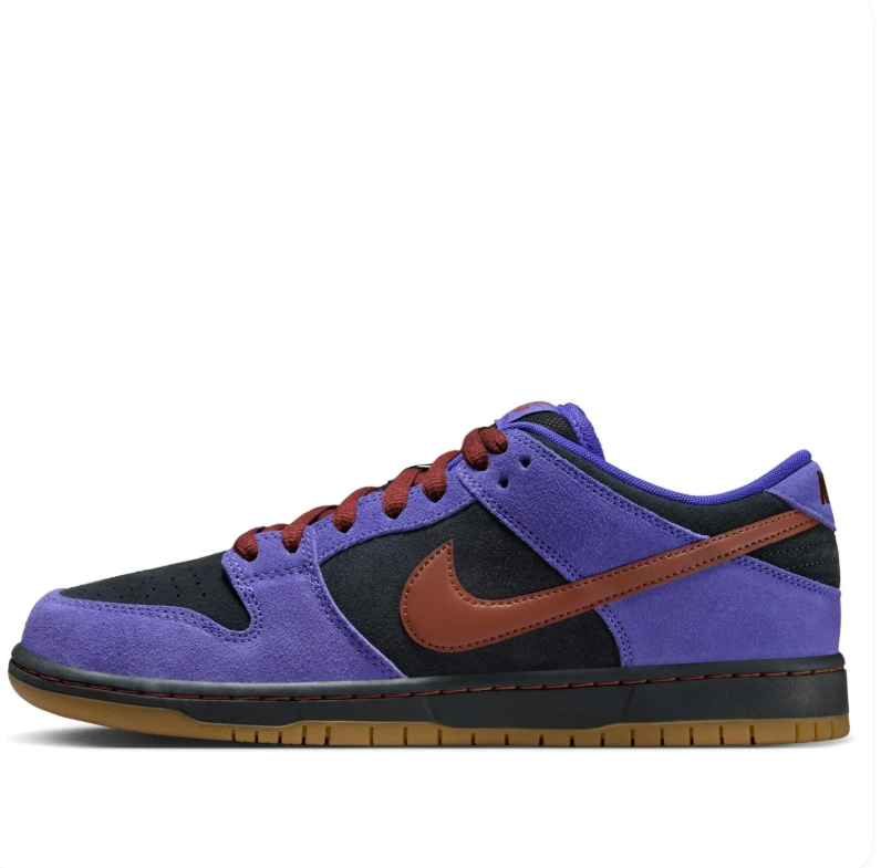 Nike SB Dunk Low – Purple / Black / Rust / Gum