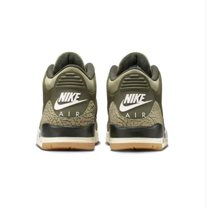 Air Jordan 3 Retro – Army Olive / Sail / Gum