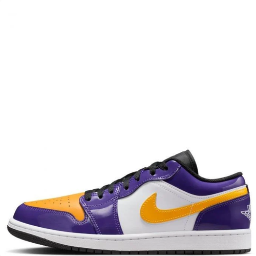 Air Jordan 1 Low – Court Purple / University Gold / White