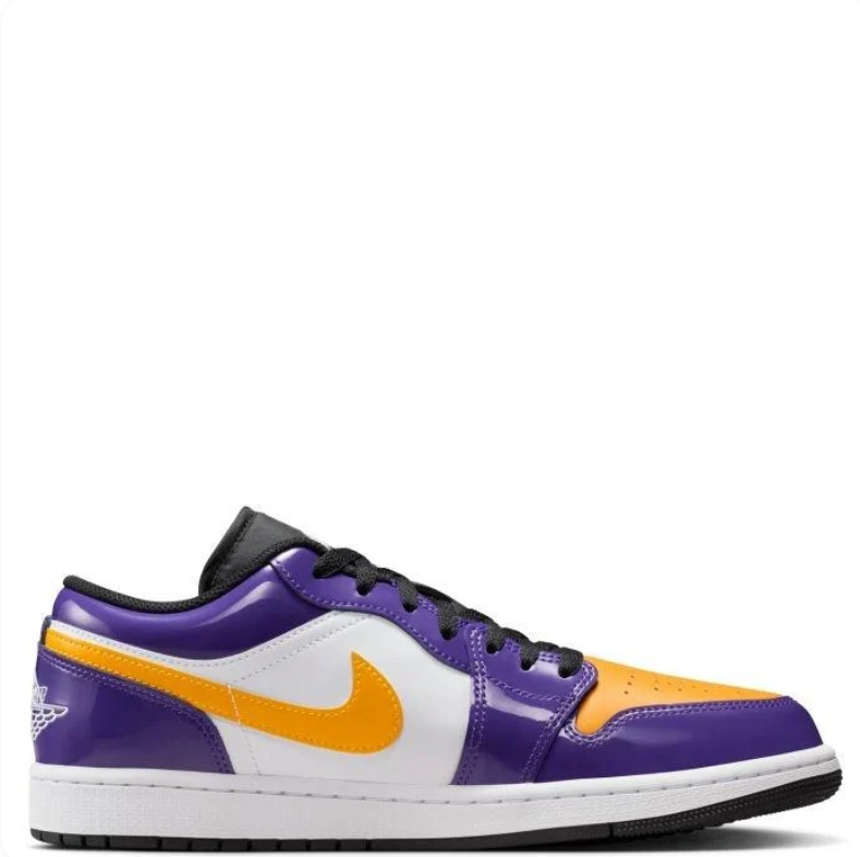 Air Jordan 1 Low – Court Purple / University Gold / White