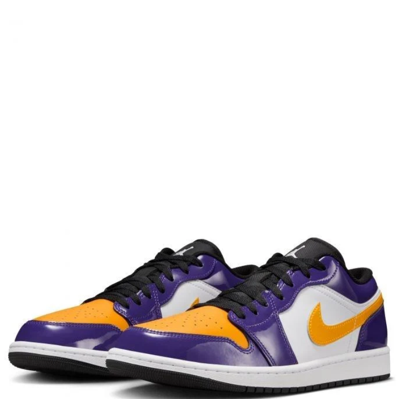 Air Jordan 1 Low – Court Purple / University Gold / White