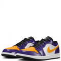 Air Jordan 1 Low – Court Purple / University Gold / White