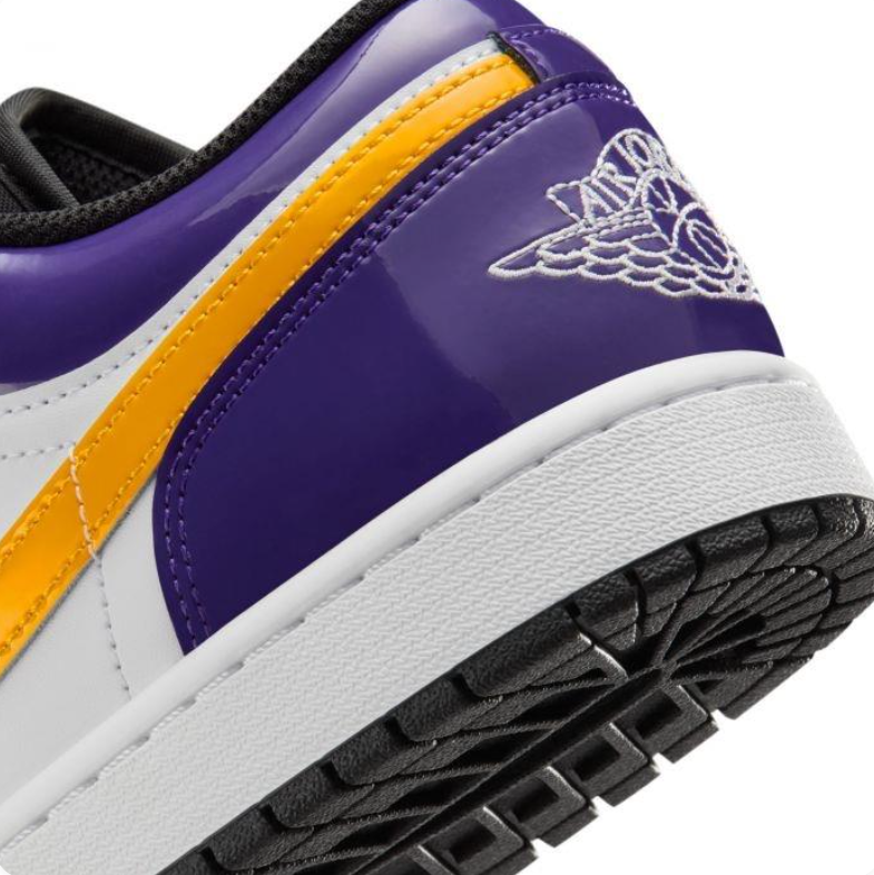 Air Jordan 1 Low – Court Purple / University Gold / White