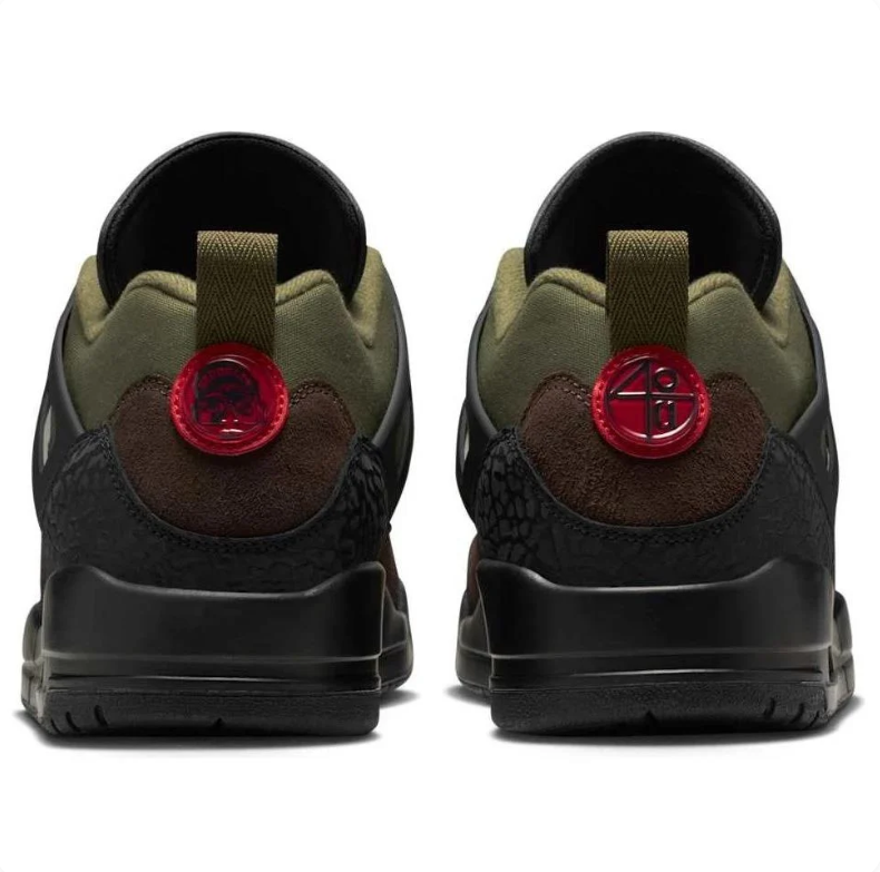 Air Jordan Spizike Low – Olive / Dark Chocolate / Black
