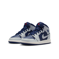 Air Jordan 1 Mid – Midnight Navy / Wolf Grey / Sail