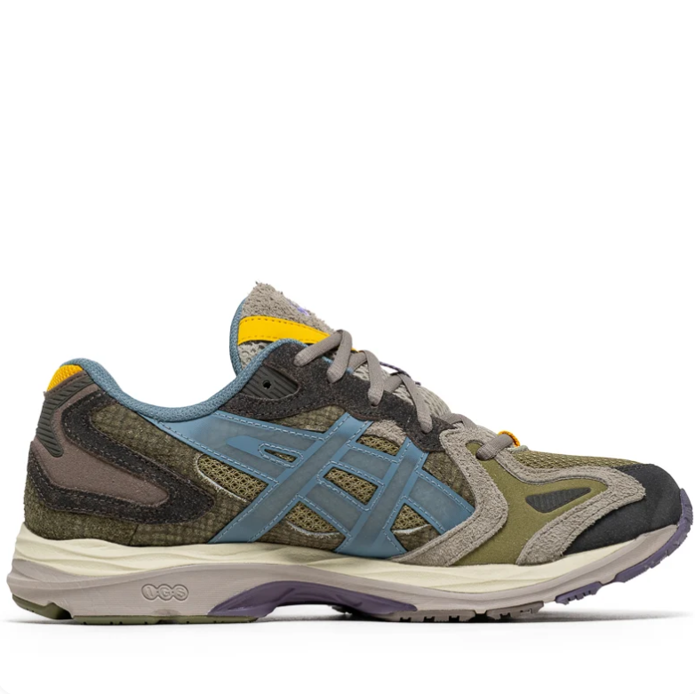 ASICS GEL-Nimbus – Olive / Steel Blue / Yellow