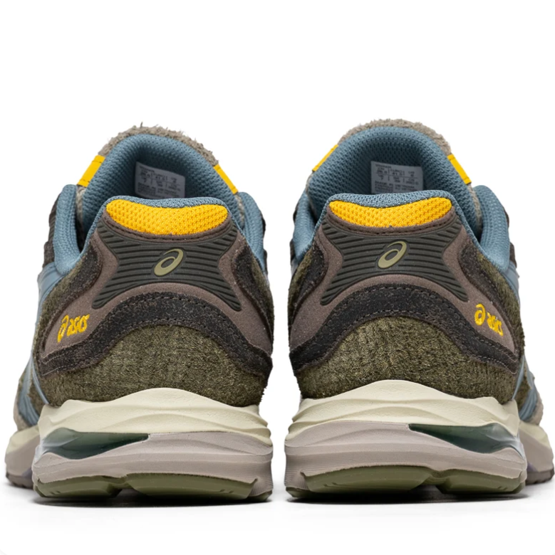 ASICS GEL-Nimbus – Olive / Steel Blue / Yellow