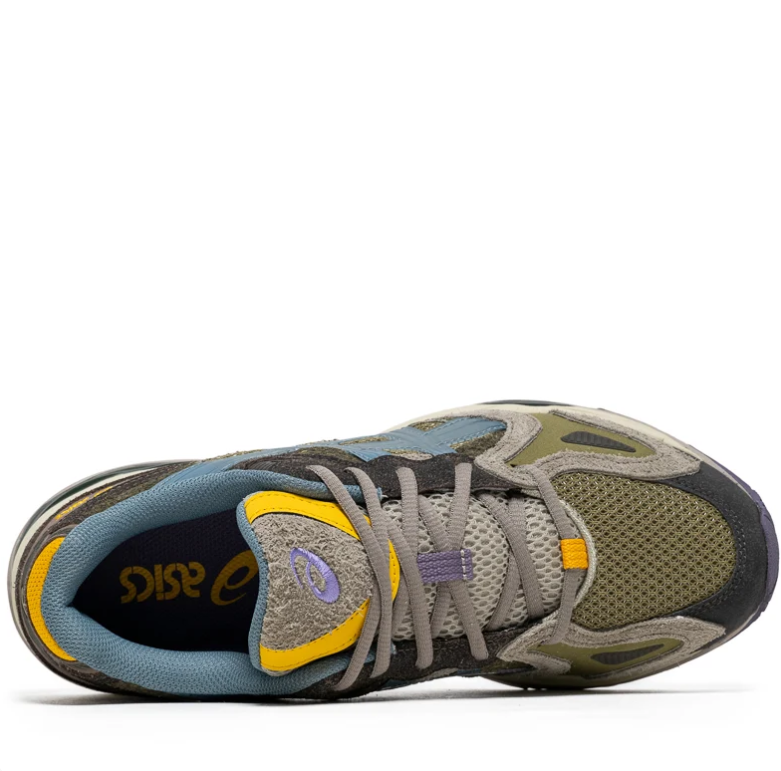 ASICS GEL-Nimbus – Olive / Steel Blue / Yellow