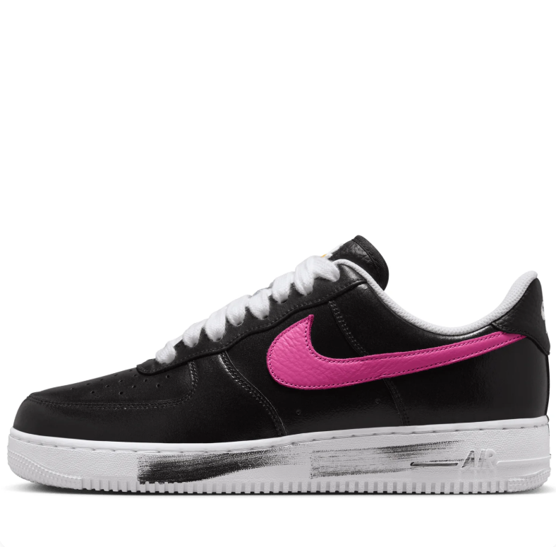 Nike Air Force 1 Low '07 – Black / Fire Pink